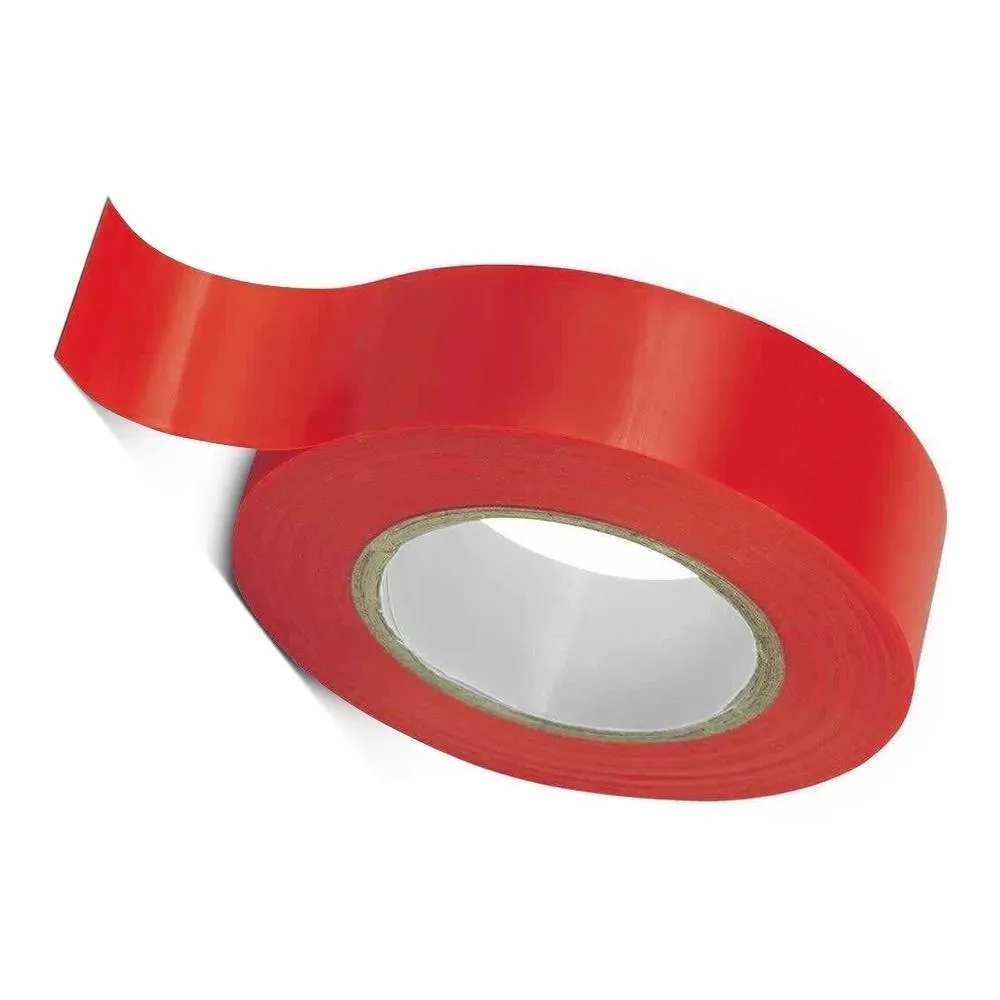 Kansuee PVC Electrical Insulation Tape 15mm x 6 Meter Red Colour 