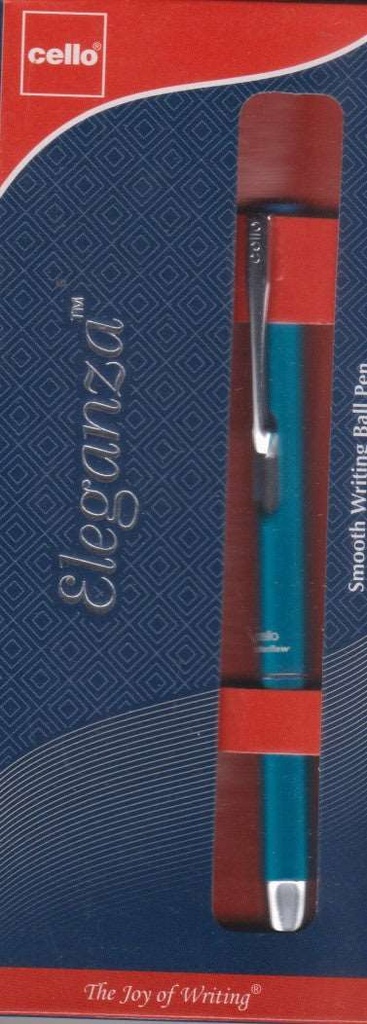 Cello Eleganza Ball Pen Blue Colour 0.7mm (Pack Of 1)