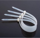 Kansuee Self Locking Cable Ties 3.6x250mm (Pack Of 100) White Colour