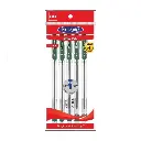 Cello Finegrip Ball Pen Green 0.7mm (Pack Of 5)