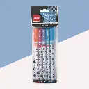 Cello Super Star Gel Pen Blue 0.6mm (Pack Of 5)