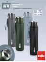 Cello Puro Steel-X Turbo Insulated Water Bottle 900ml