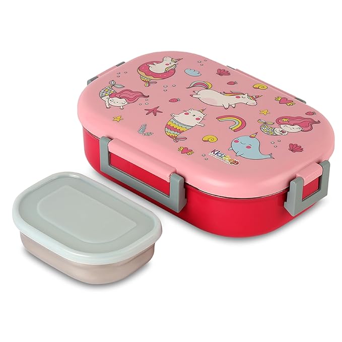 Cello Kidzbee Magnus Kids Tiffin (Insulated Lunch Box with Stainless Steel Inner)