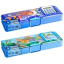 China Magnetic Stylish Pencil Box with Calculator Compass