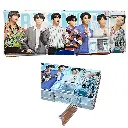 China Magnetic Stylish BTS Theme Pencil Box Side Khanu Compass