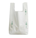 White Eco Friendly Carry Bag 8x10 (Pack Of 1 Kg)