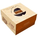 Cake Box Multi Printed Size 10x10x5 Inch, For 1kg Cake (Pack Of 50)