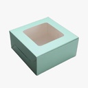 Premium Cake Box Window Size 8x8x5 Inch For 500gm Cake (Pack Of 25)