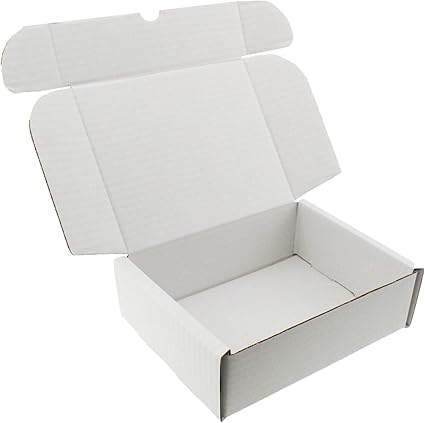 Sweet Box 7x5x2.5 Inch White Colour For 750gm to 1kg Mithai (Pack Of 100)