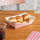 Paper Food Boat Tray Size 3.85x2.25x1.5 Inch (Pack Of 50)