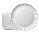 Paper Plates (No.4) 6.75 Inch Round (Pack Of 25)
