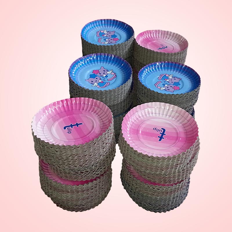 Paper Plates Round Multi Print 9.75 (Pack Of 25)