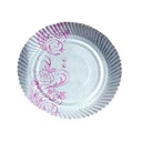 Paper Plates (No.1) 9.75 Inch Round Multi Print Laminate (Pack Of 25)