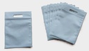 Non Woven D Cut Carry Bag Plain White 16x21 Inch (Pack Of 100)
