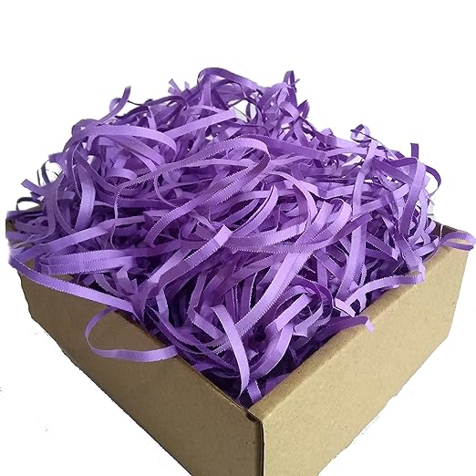 Shredder Paper For Packing, Purple Colour (Pack Of 500 Gram)