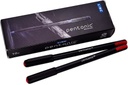 Pentonic Ball Pen 0.7mm Red Colour Refillable Pen (Pack Of 10)