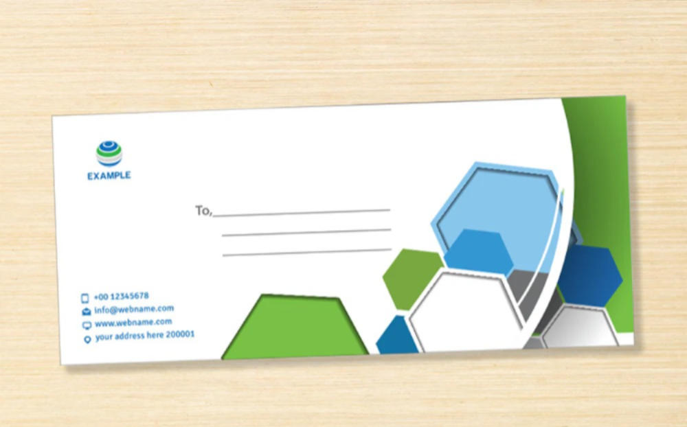 Sunshine 80 Gsm 9.5 x 4.25 Cover Multi Colour Print (1000 Pcs)
