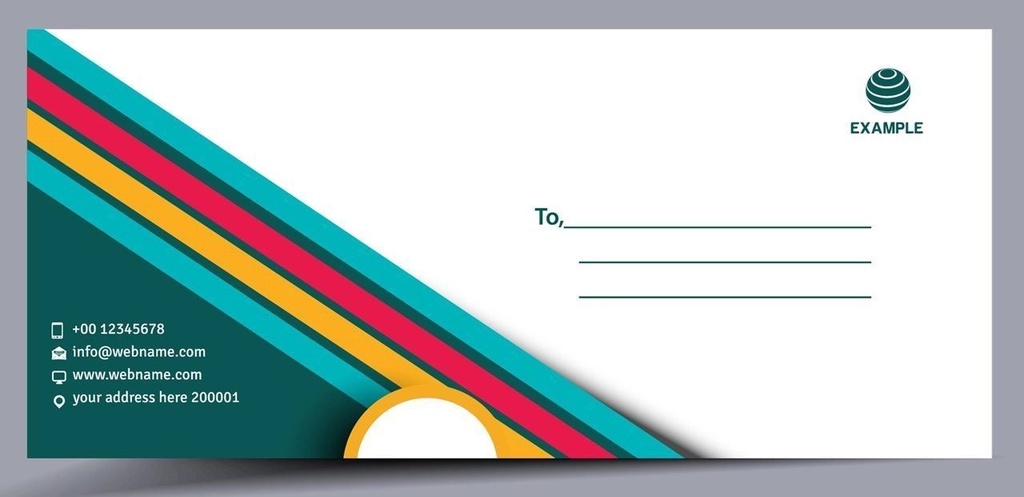 Sunshine 100 Gsm 9.5 x 4.25 Single Side Cover Multi Colour Print (1000 Pcs) 