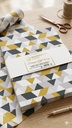 Chromo Gift Wrapping Paper White Colour (318 No.) Size 19.75x27.5 Inch (Pack Of 25)