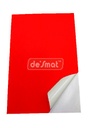 Desmat Fluorescent Sticker A4 Red Colour (Pack Of 75)