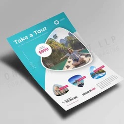 70 Gsm Maplitho A4 20,000 Copy (Single/FB) Brochure, Leaflet, Pamphlet Multi Colour Printing