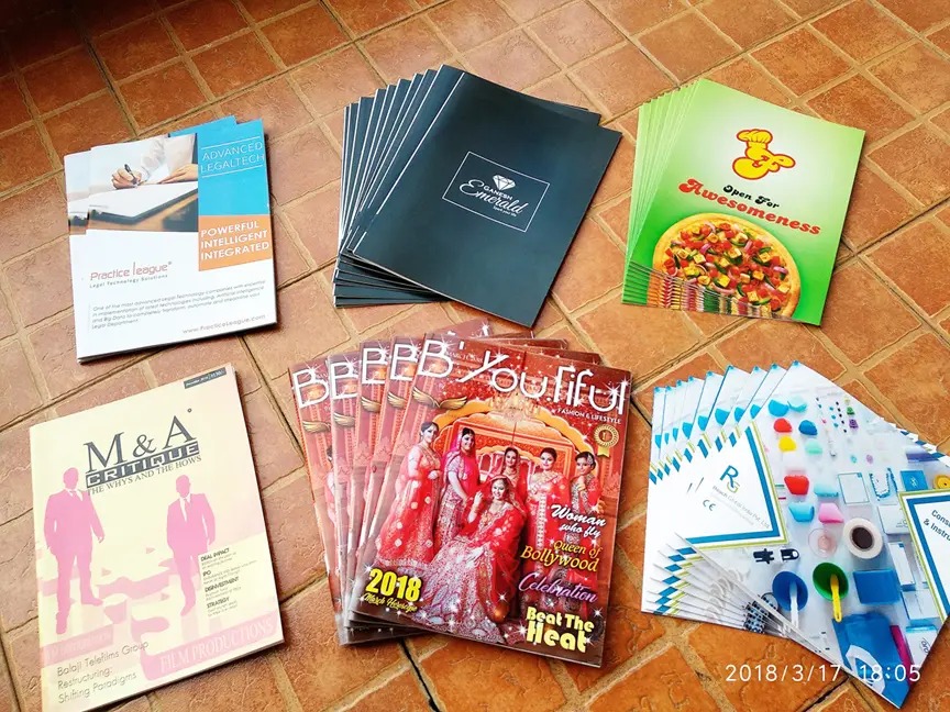 250 Gsm Art Card Front Back With Lamination A4 1000 Copy Brochure, Leaflet, Pamphlet Multi Colour Printing
