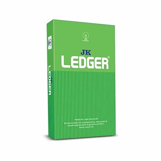 JK Ledger Copier Paper A4 90 Gsm (Light Green Colour)