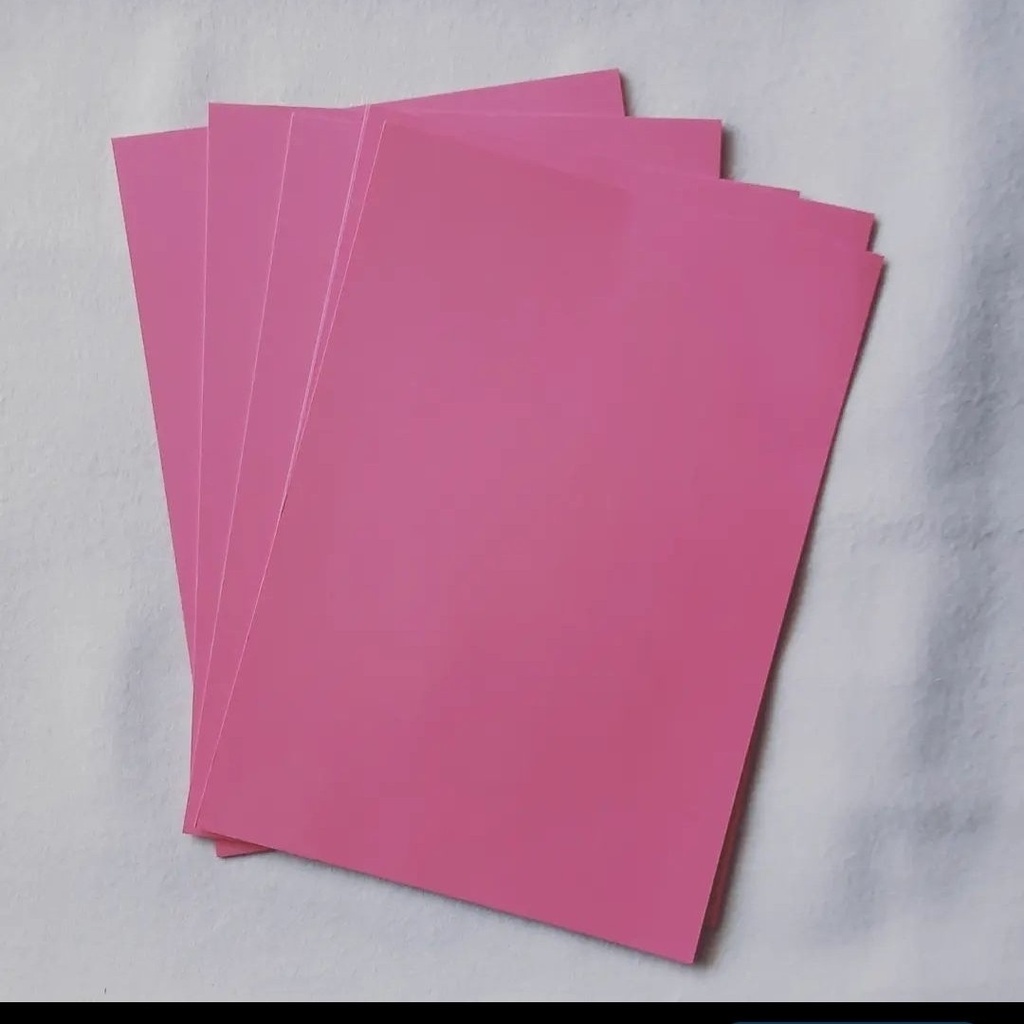 Sabarmati Duplex File Card Sheet Pink Colour 22x28 315 Gsm / 18.0kg
