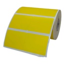 Ribbon Barcode Label Roll Lemon Yellow 1.5x2 Inch (38mmx50mm / 2up) 1880 Label