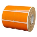 Ribbon Barcode Label Roll Orange 1.5x2 Inch (38mmx50mm / 2up) 1880 Label