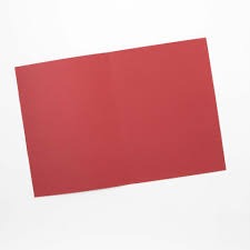 Sabarmati Triplex File Card Sheet Red Colour 22x28 280 Gsm / 16.0kg (Pack Of 144)