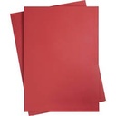 Sabarmati Triplex File Card Sheet Red Colour 22x28 540 Gsm / 30.9kg (Pack Of 144)