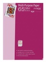 Redking A4 Size Copier Paper 65 Gsm, White Colour (Pack of 500 Sheets)
