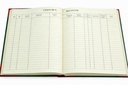 Visitor Register Book 2 Quire Green Ledger Paper (Pack of 5)