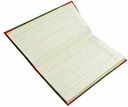 Visitor Register Book 4 Quire Green Ledger Paper (Pack of 4)