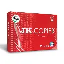 JK Red Copier Paper, Legal Size(FS), 75 Gsm (500 Sheet,1 Ream) White Colour