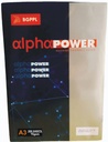 Alpha Power Copier Paper, A3 Size, 75 Gsm, (500 Sheet,1 Ream) White Colour