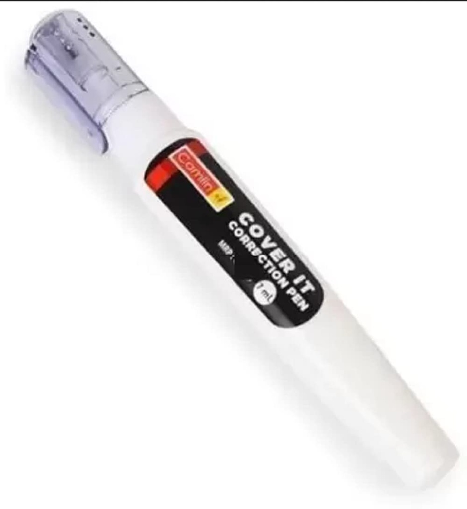 Camlin Cover It Correction Pen (Whitener Pen)