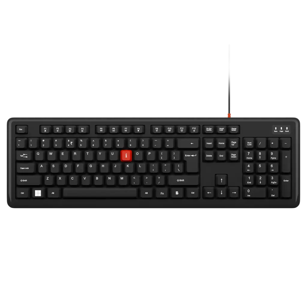 iBall Qwerty 101 (iBall Deskey) Wired USB Keyboard