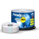 Frontech Blank DVD Recordable, 4.7 GB Storage, 120 Mins, 16X Speed - Pack of 50 