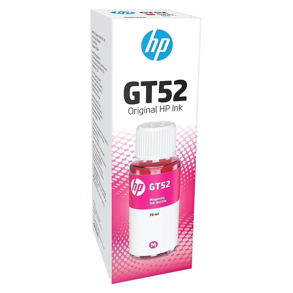 HP Ink GT52 Magenta 70ml (Original Bottle) 