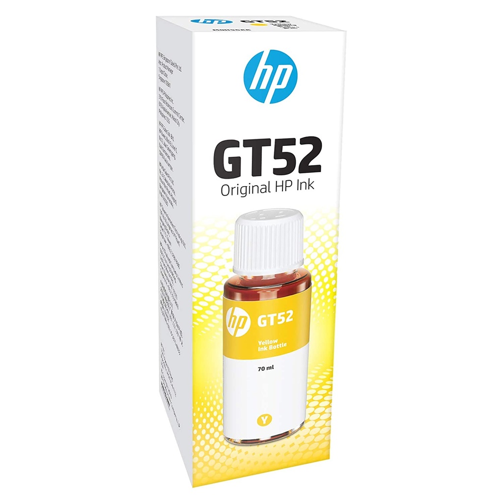 HP Ink GT52 Yellow 70ml (Original Bottle) 