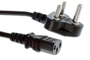 Power Cable (1.5 Meter)  For PC/ Desktop Computer/ Monitor/ SMPS/ TV/ Printer/ Power Supply