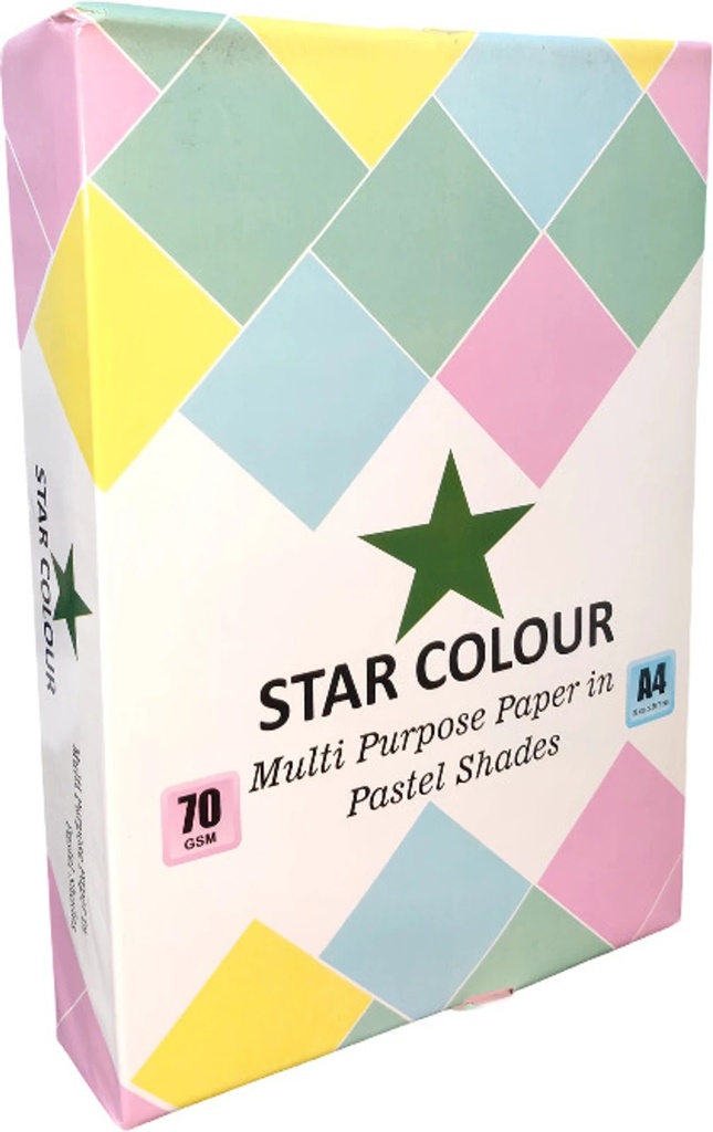 Star Colour Copier Paper A4 75 Gsm Blue Colour 
