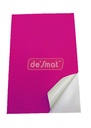 Desmat Fluorescent Sticker A4 Pink Colour (Pack Of 75)