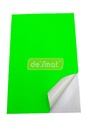 Desmat Fluorescent Sticker A4 Green Colour (Pack Of 75)