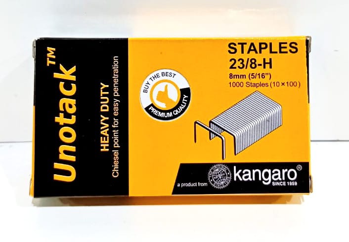 Kangaro Stapler Pin 23/8-H (Pack Of 1)