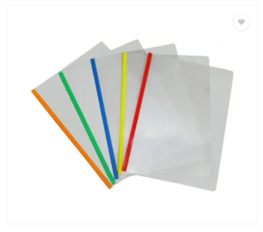 Infinity Transparent Stick File A4 (Pack Of 10)