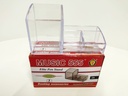 Music 555 Acrylic Elite Visiting Card Type Pen Stand