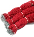 Red Tag Dori / File Laces, Length 8 Inch (Pack of 500)